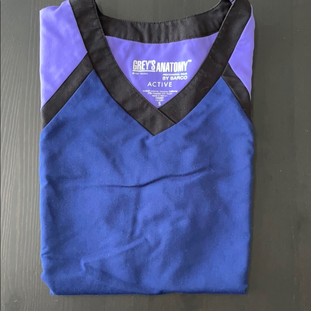 Greys Anatomy Scrub Top